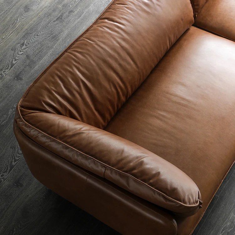 VOSSA Genuine Leather Sofa - Radical Homes Singapore