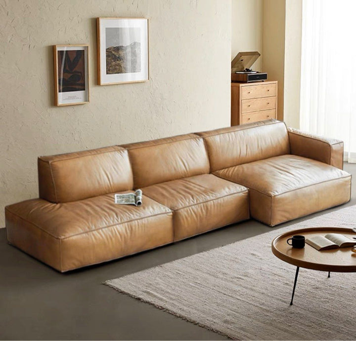 CELVENTO Modern Leather Sofa - Radical Homes Singapore