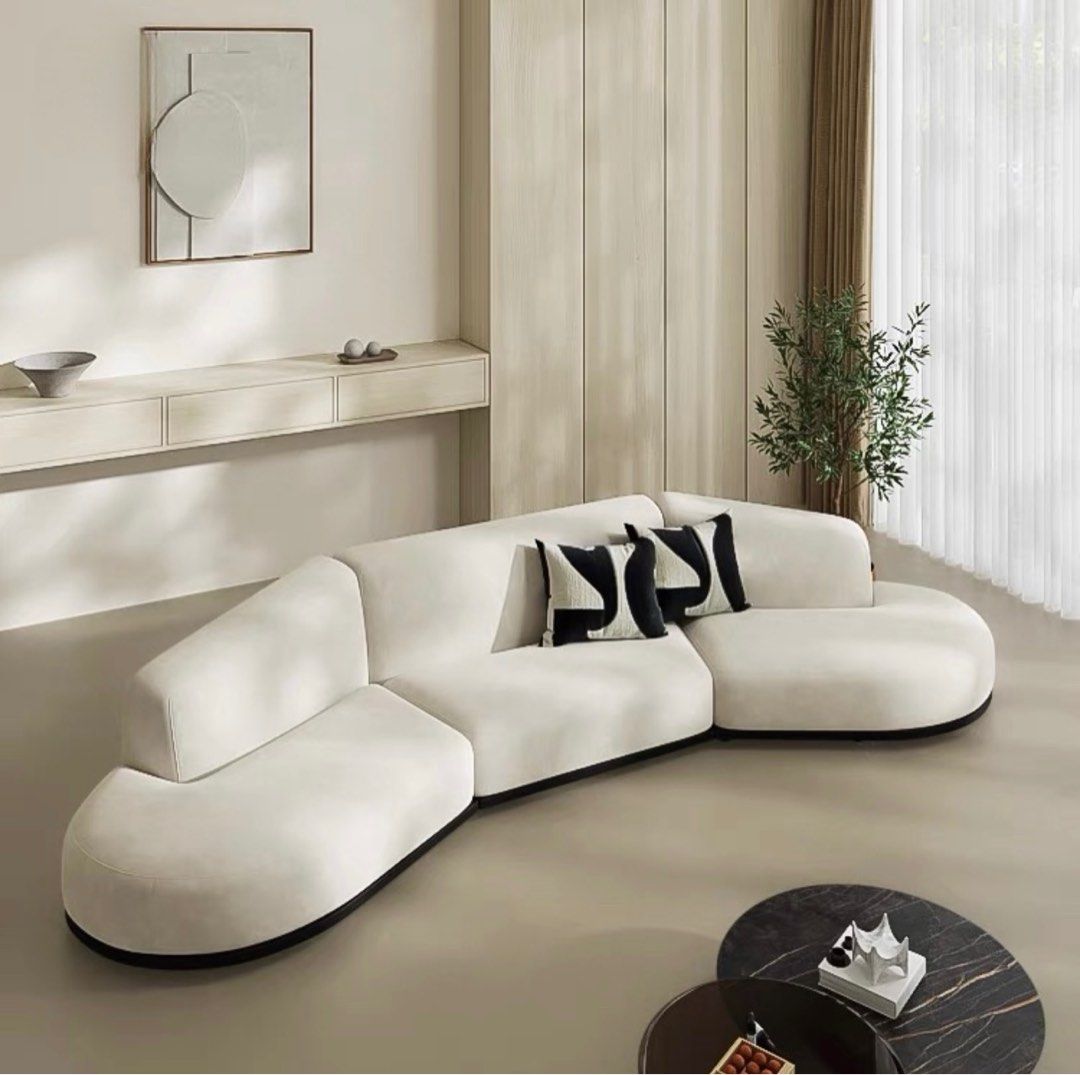 AMARA Sectional Curve Sofa - Radical Homes Singapore