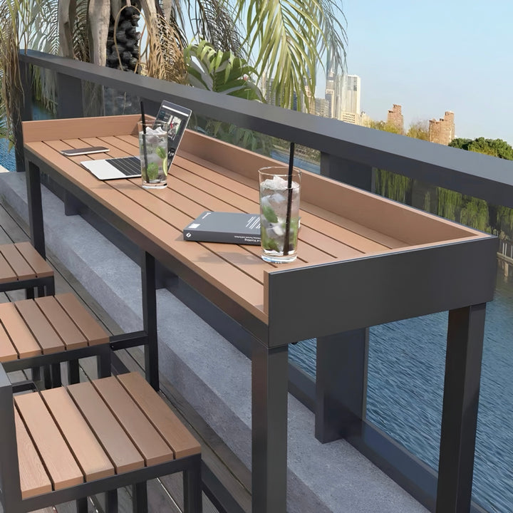XELOVANE Modern Outdoor Bar Table and Chairs - Cassa Haus Singapore