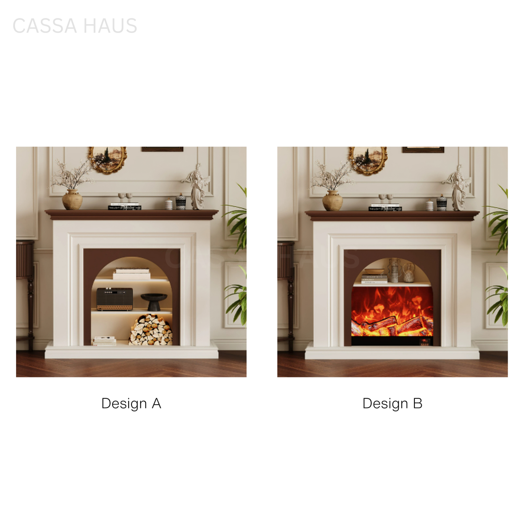 RAENYE Modern Arch Mantel Shelf - Cassa Haus Singapore