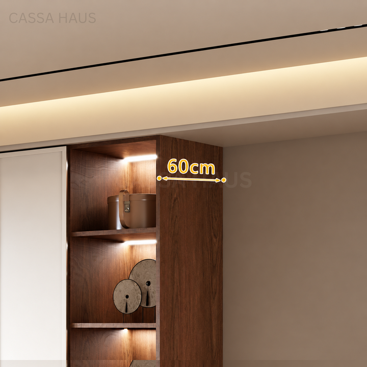 CALFRE Modern Study Desk With Wardrobe - Cassa Haus Singapore