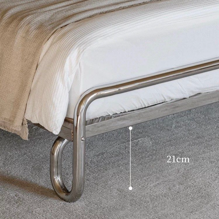BENO Modern Stainless Steel Bedframe - Cassa Haus Singapore