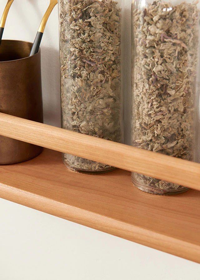 CLEITON Solid Wood Wall Shelves - Radical Homes Singapore