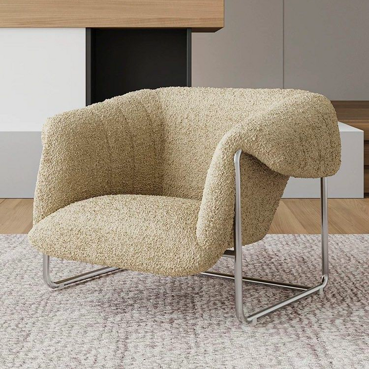 OLIN Modern Boucle Lounge Chair - Cassa Haus Singapore