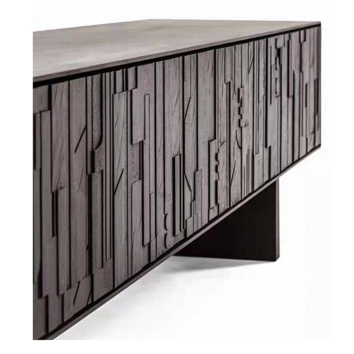PREDAL Modern Solid Wood Tv Console - Radical Homes Singapore