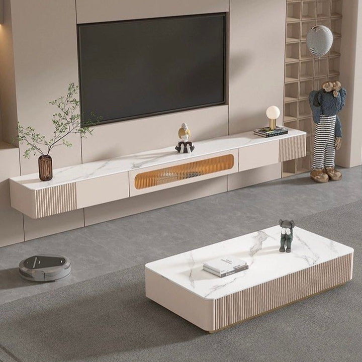CASY Modern Floating TV Console - Radical Homes Singapore