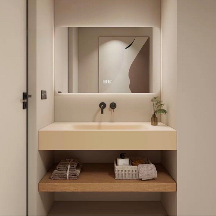 NAFARA Japandi Bathroom Vanity Sink - Radical Homes Singapore