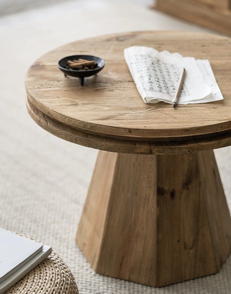 ARLOVSKI Vintage Solid Wood Coffee Table - Radical Homes Singapore