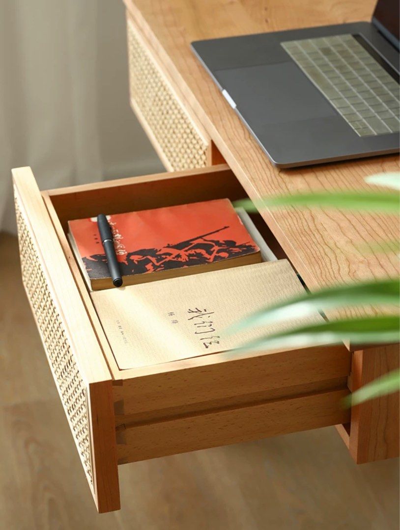 BASIL Solid Wood Desk - Radical Homes Singapore