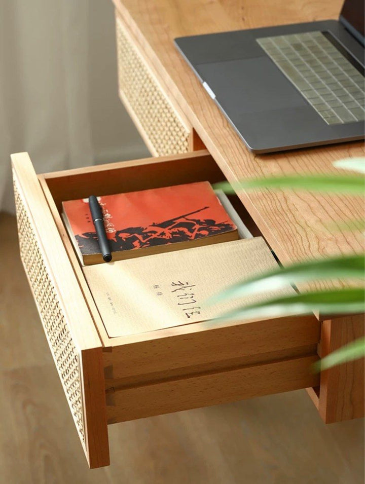 BASIL Solid Wood Desk - Radical Homes Singapore