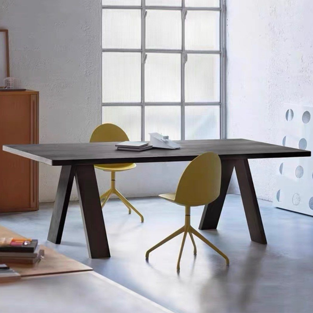 HAMMOND Modern Solid Wood Dining Table - Radical Homes Singapore