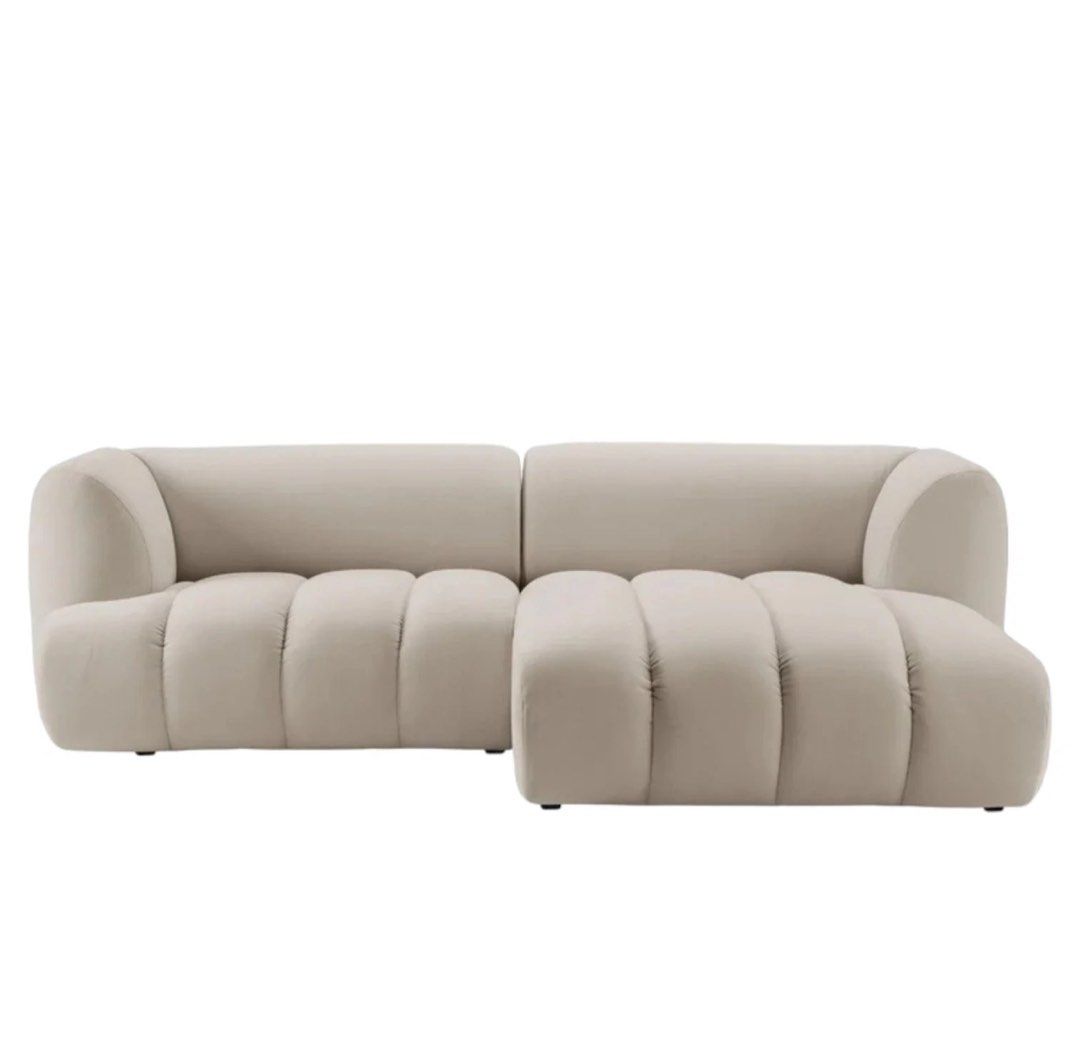 LYNCI Modern Scratch Resistant Sectional Sofa - Radical Homes Singapore