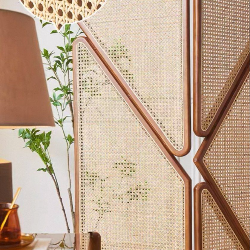 GRANGE Modern Rattan Partition - Radical Homes Singapore