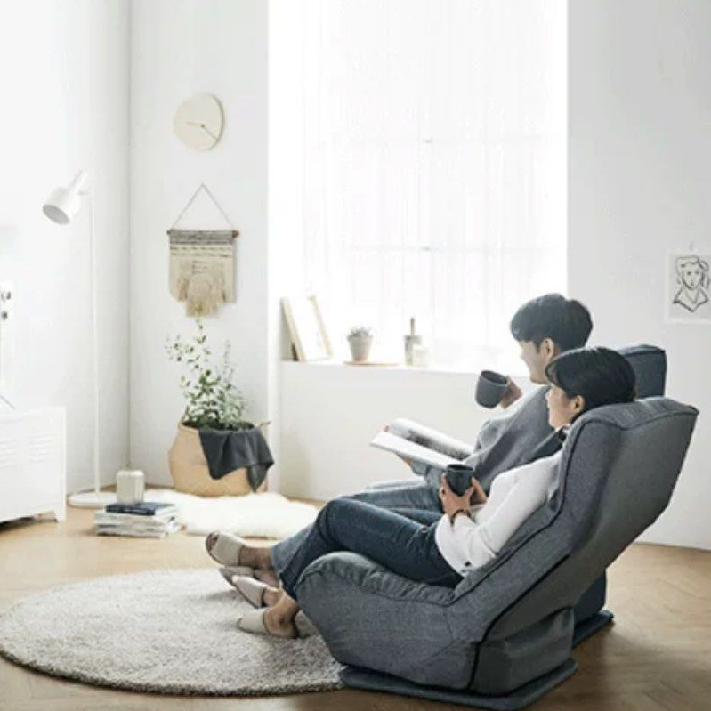 GROM Japandi Fabric Lounge Chair - Cassa Haus Singapore