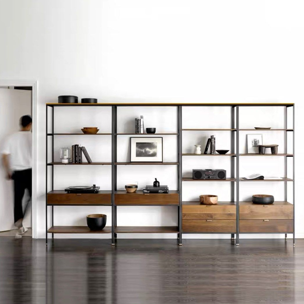 CAIO Industrial Wood Shelf - Radical Homes Singapore