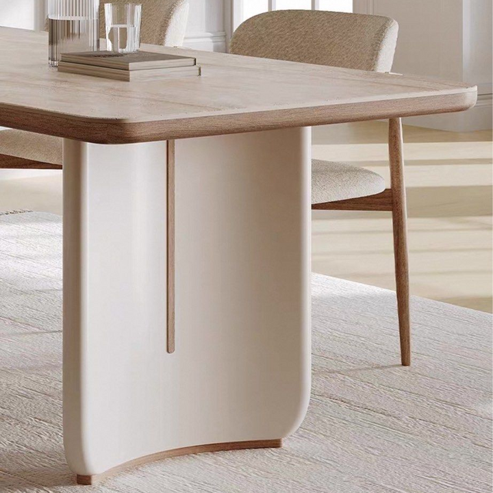 ABYSS Modern Sintered Stone Dining Table - Cassa Haus Singapore