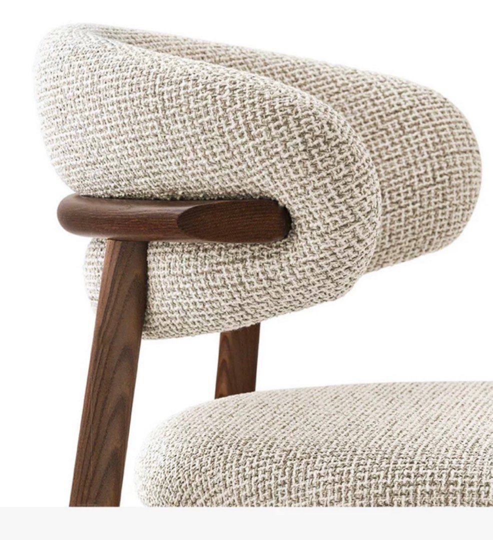 MADERA Modern Fabric Dining Chair - Radical Homes Singapore