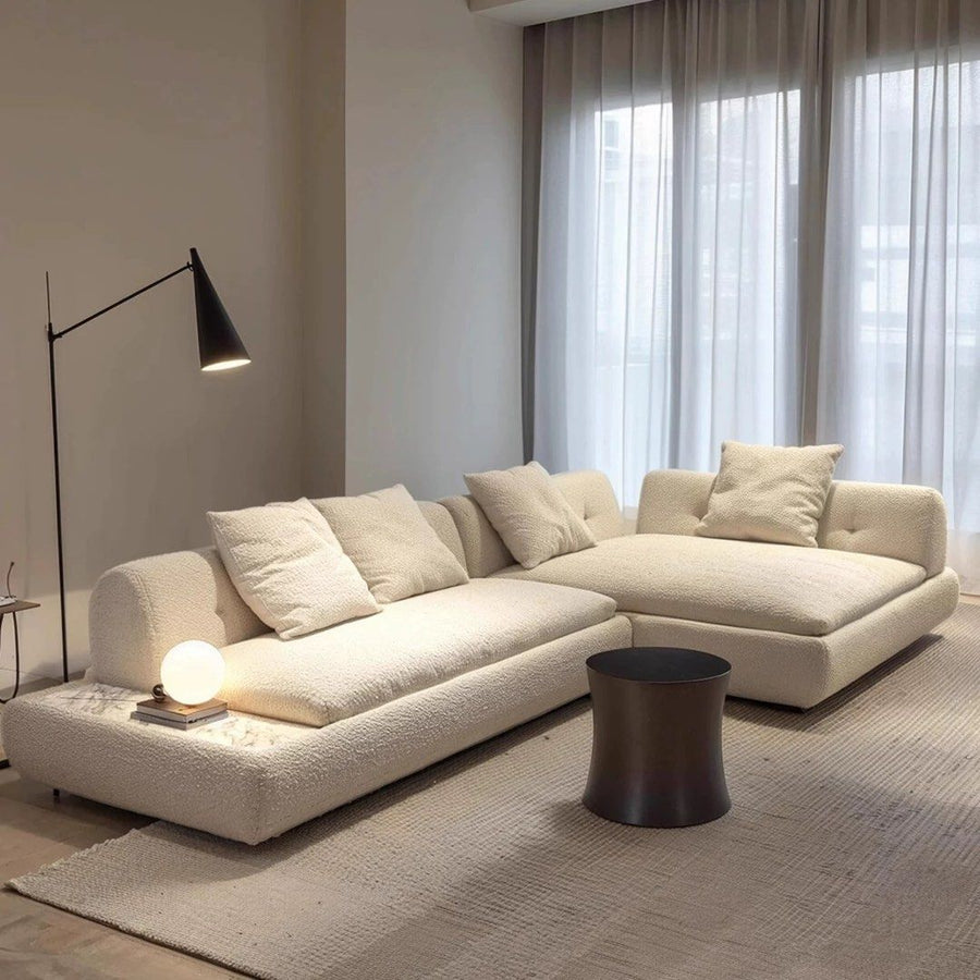 LYDIA Modern Fabric Sectional Sofa - Radical Homes Singapore