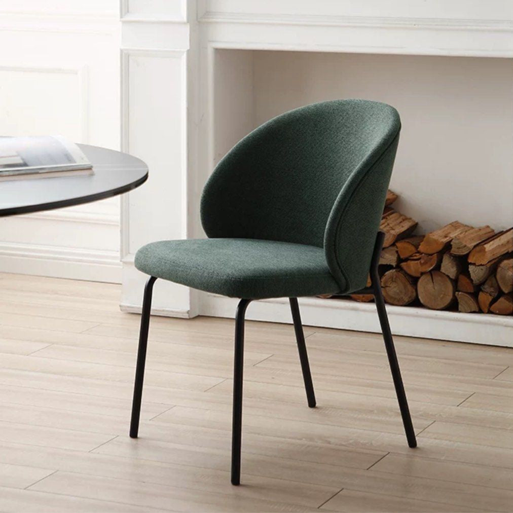 BURRY Modern Fabric Dining Chair - Radical Homes Singapore