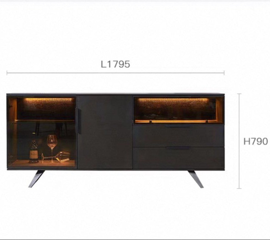 ALEWEN Modern Solid Wood Sideboard - Radical Homes Singapore