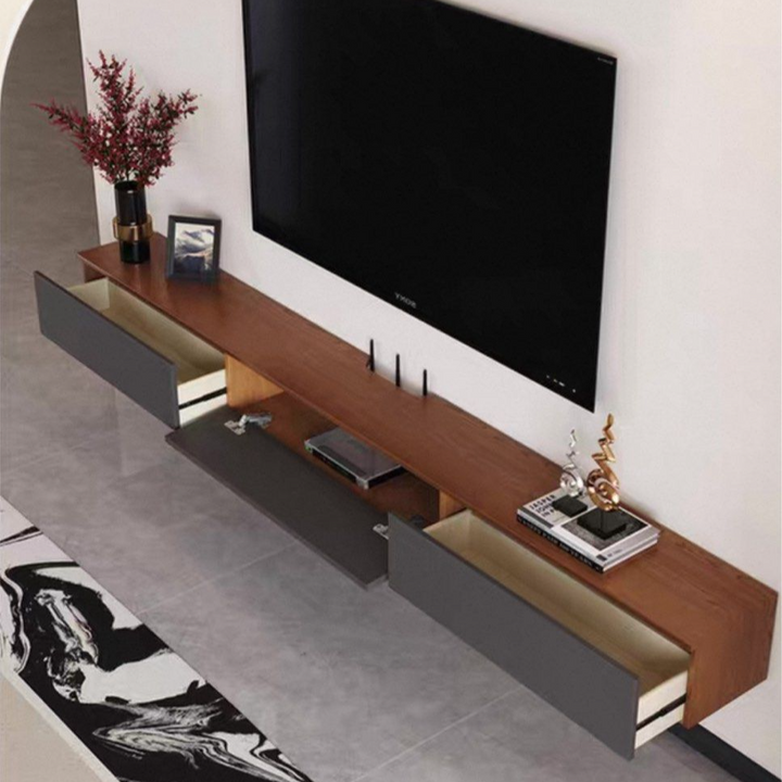 UREO Modern Solid Wood TV Console - Radical Homes Singapore