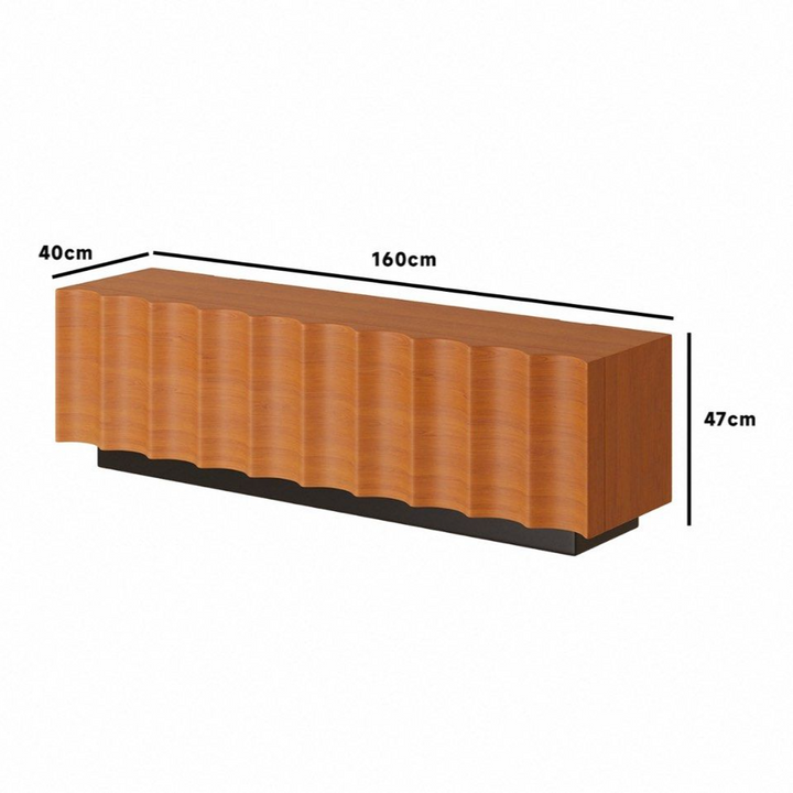 MAXIN Modern Solid Wood TV Console - Radical Homes Singapore