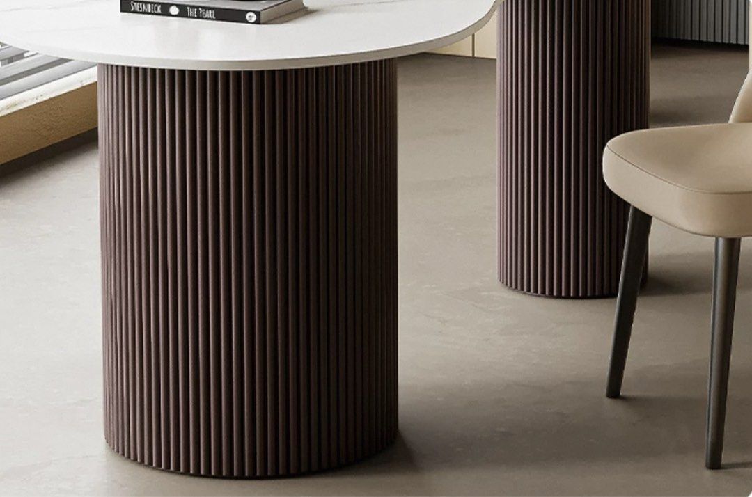 HEEM Modern Sintered Stone Study Table - Radical Homes Singapore