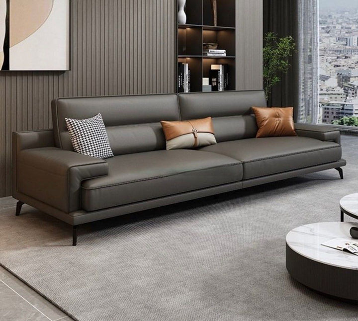 VAST Modern Leather Sofa - Radical Homes Singapore