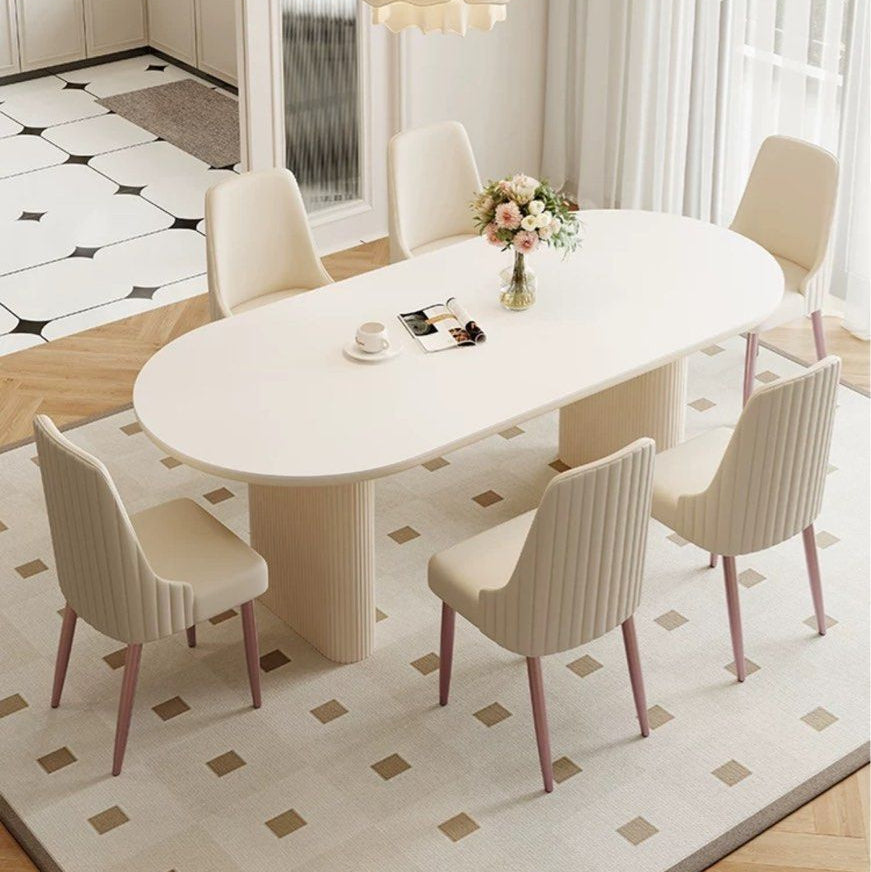 HALL Modern Sintered Stone Dining Table - Radical Homes Singapore