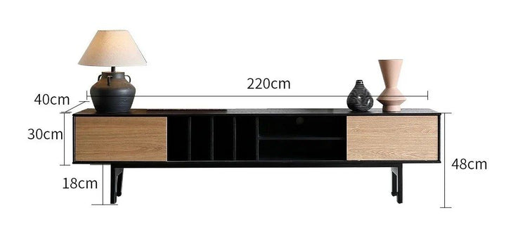 KIORS Modern Solid Wood TV Console - Radical Homes Singapore