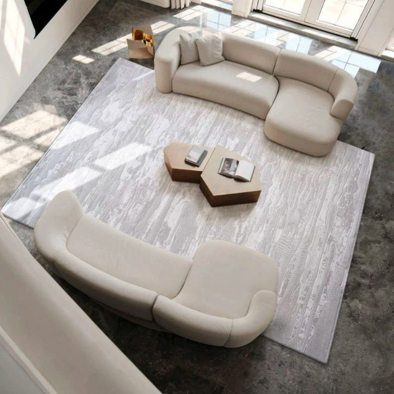 GRAYED Modern Water Resistant Rug - Radical Homes Singapore