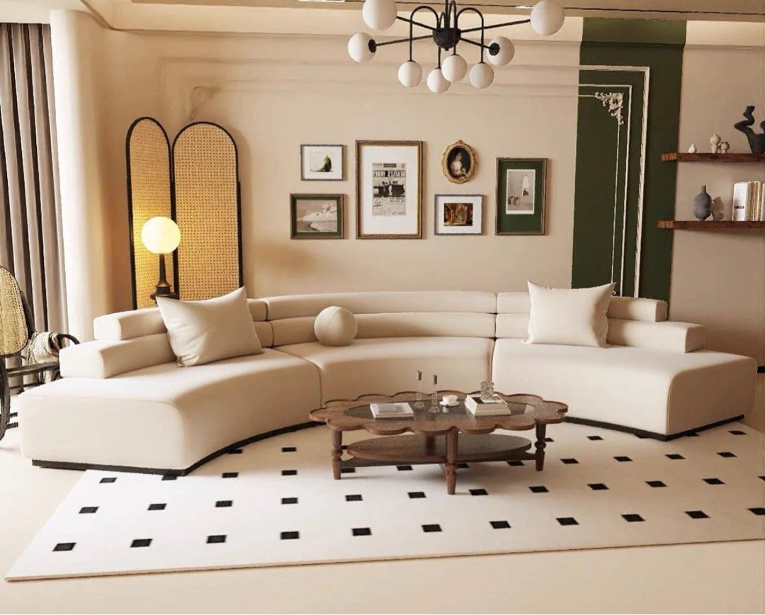 COSCA Scratch Resistant Sectional Sofa - Radical Homes Singapore
