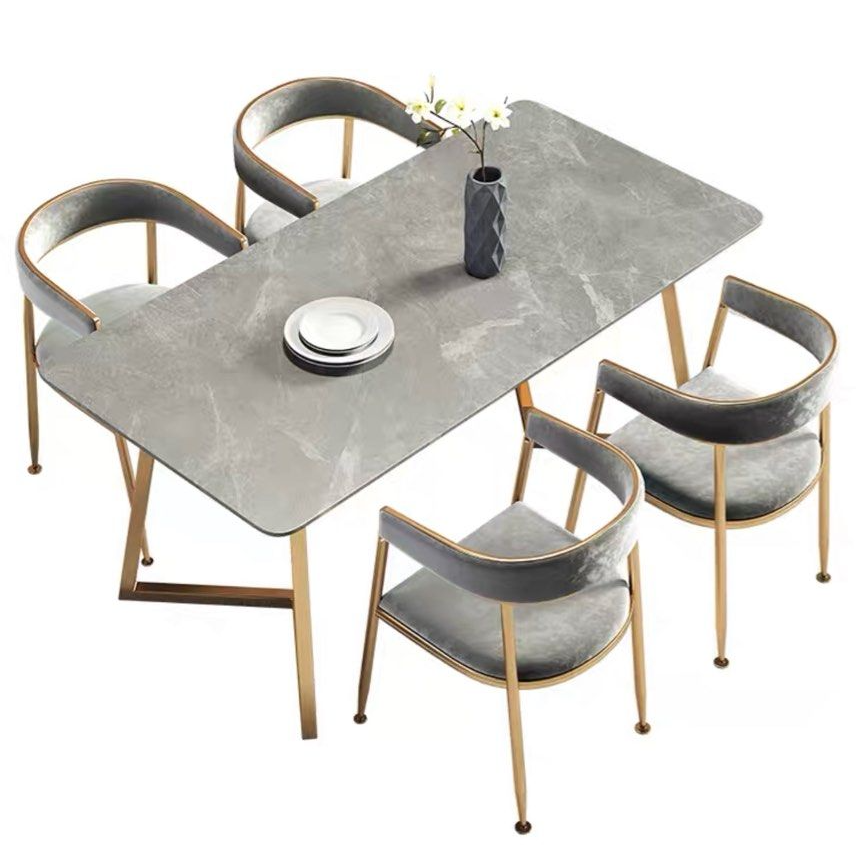 HICKS Nordic Slate Dining Table - Radical Homes Singapore
