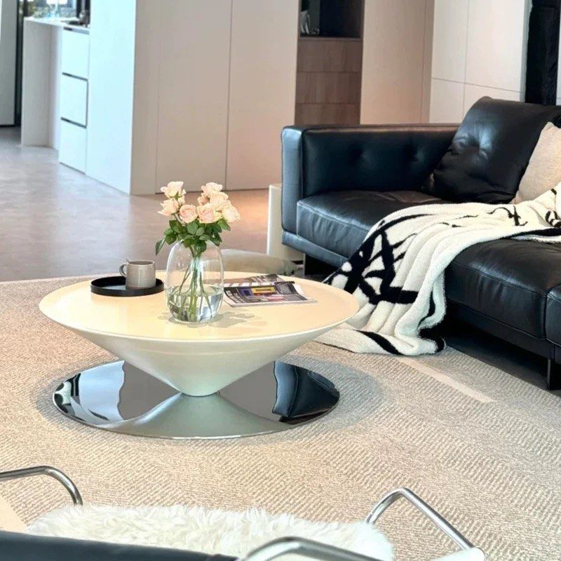 KESSILO Modern Round Coffee Table - Radical Homes Singapore