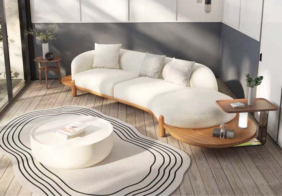 COS Japandi Boucle Sofa - Radical Homes Singapore