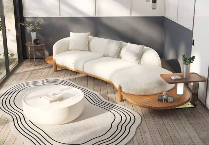 COS Japandi Boucle Sofa - Radical Homes Singapore