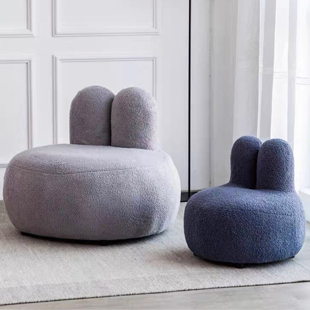 JOANNA Modern Boucle Lounge Chair - Radical Homes Singapore