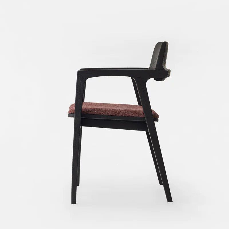 PERCY Japandi Solid Wood Dining Chair - Radical Homes Singapore