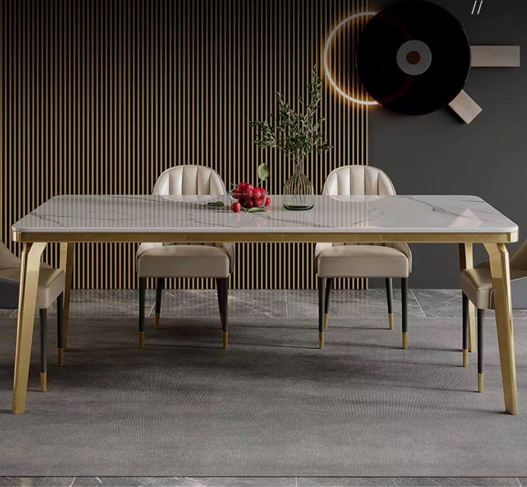 SILEX Modern Sintered Stone Dining Table - Cassa Haus Singapore