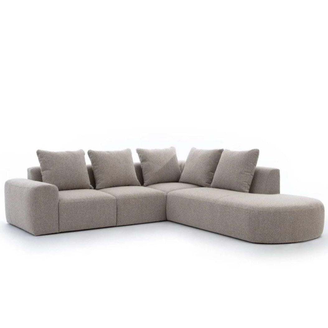 CHARA Modern Boucle Sectional Sofa - Radical Homes Singapore