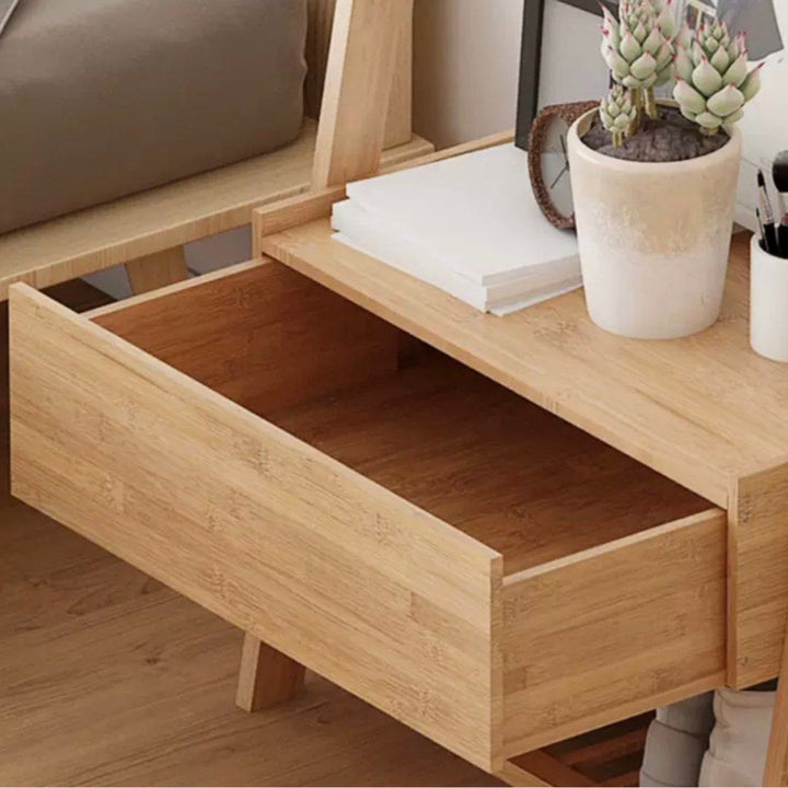 ROSS Rustic Bedside Rack/Table - Radical Homes Singapore