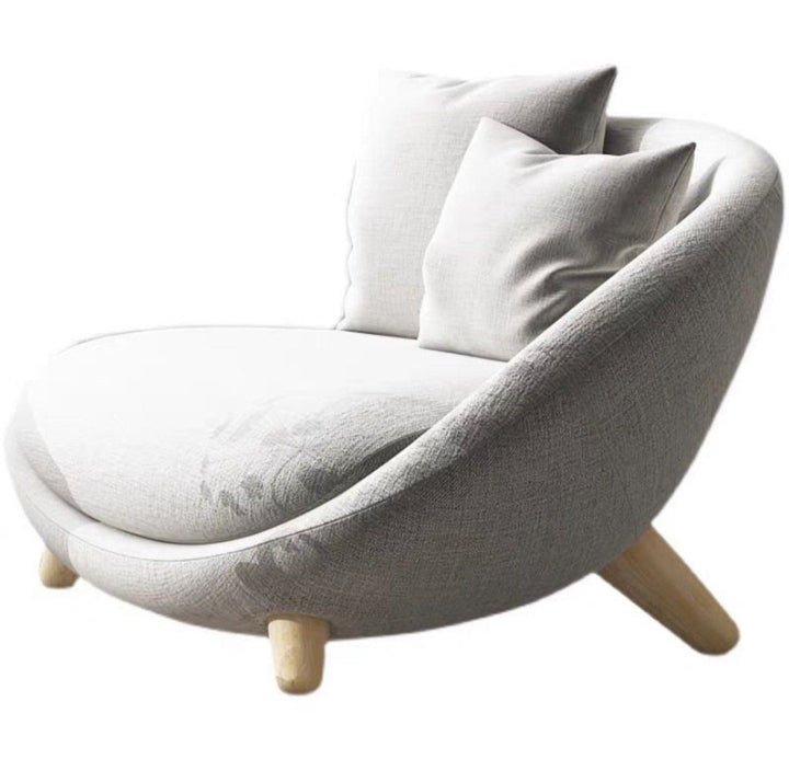 SUTTON Modern Fabric Lounge Chair - Radical Homes Singapore