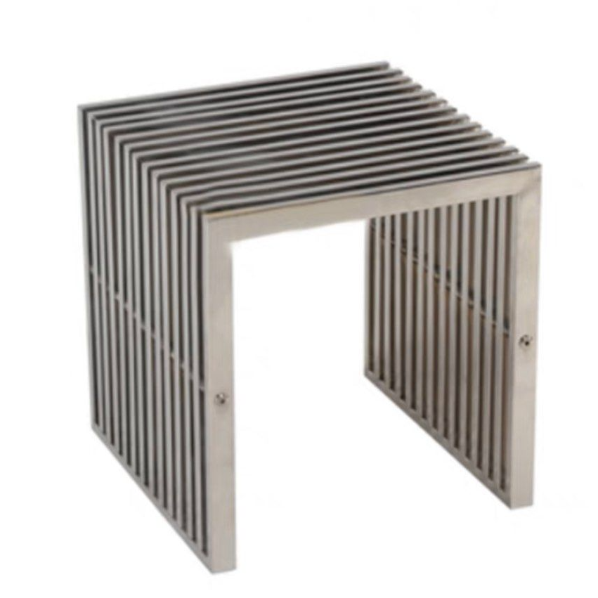 BRAM Modern Stainless Steel Bench - Radical Homes Singapore