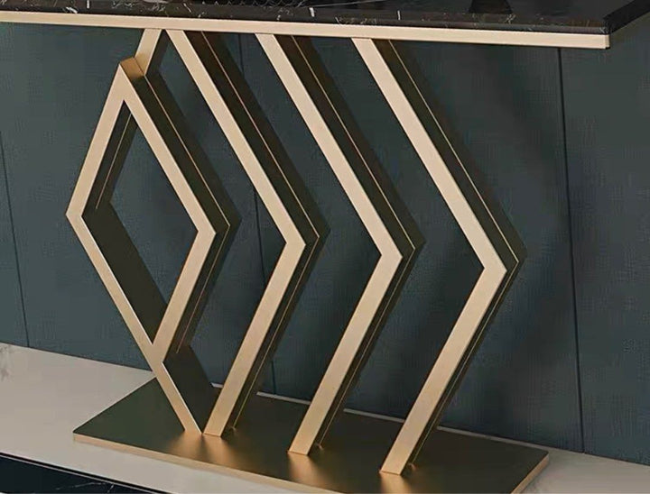KHALIL Marble Console Table - Radical Homes Singapore