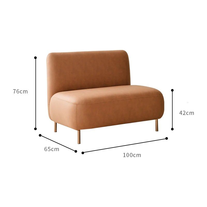GUNIVIERE Armless Loveseat - Radical Homes Singapore