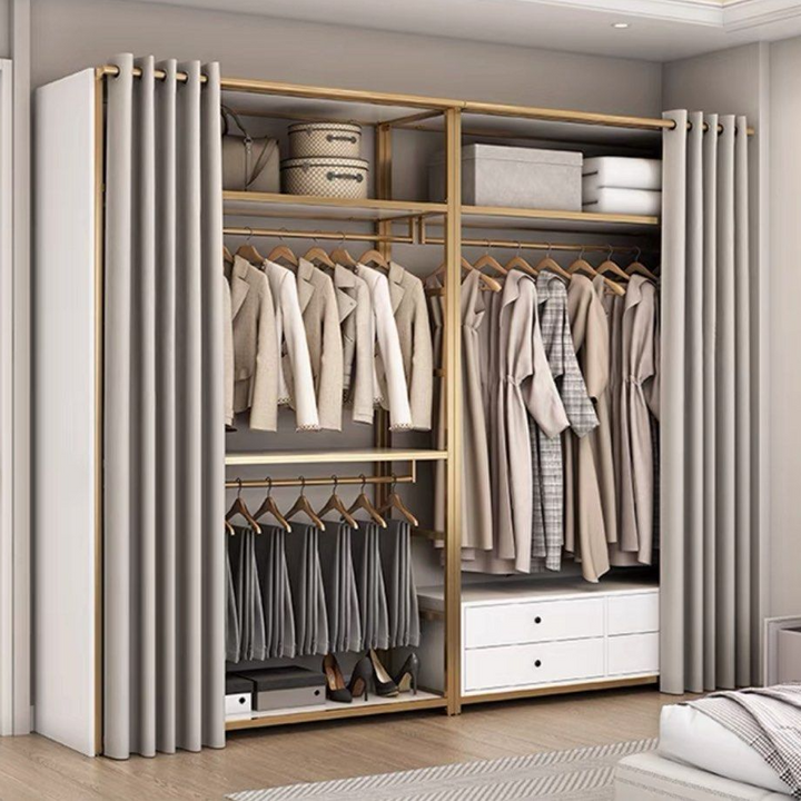 FABIUS Modern Open Concept Wardrobe - Radical Homes Singapore