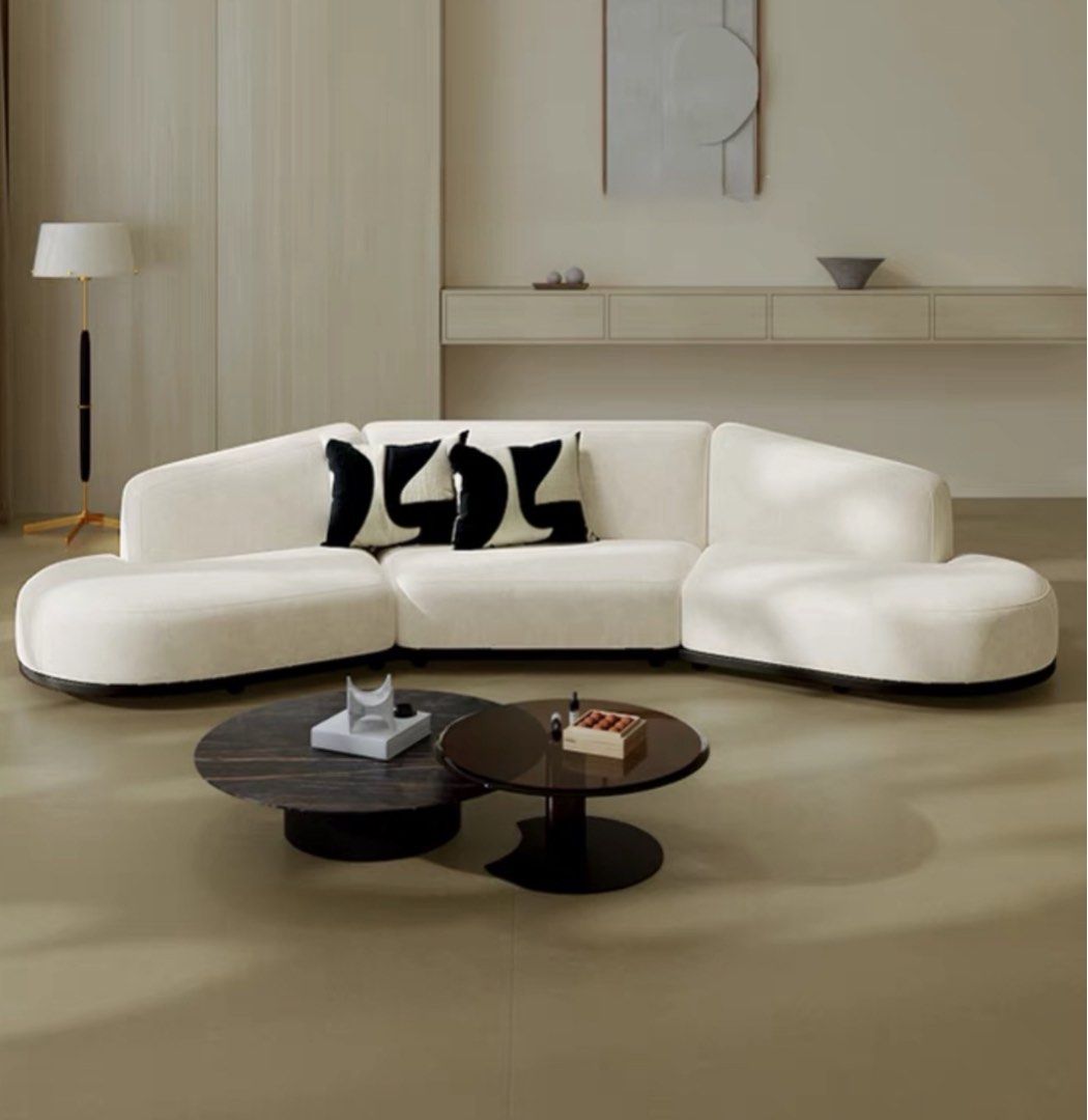 AMARA Sectional Curve Sofa - Radical Homes Singapore