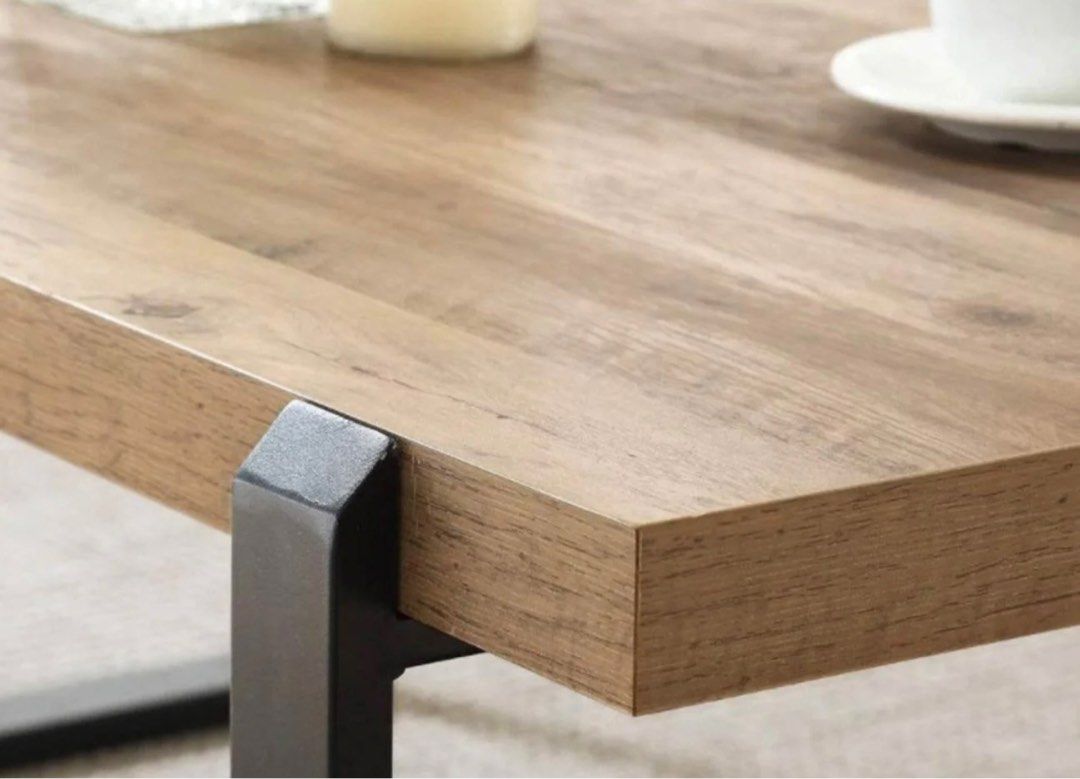 TRAVIS Wood Coffee Table - Radical Homes Singapore