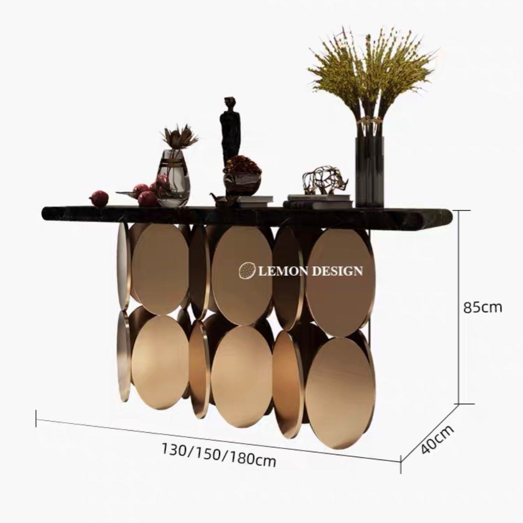 VALLERIS Luxurious Console Table - Cassa Haus Singapore